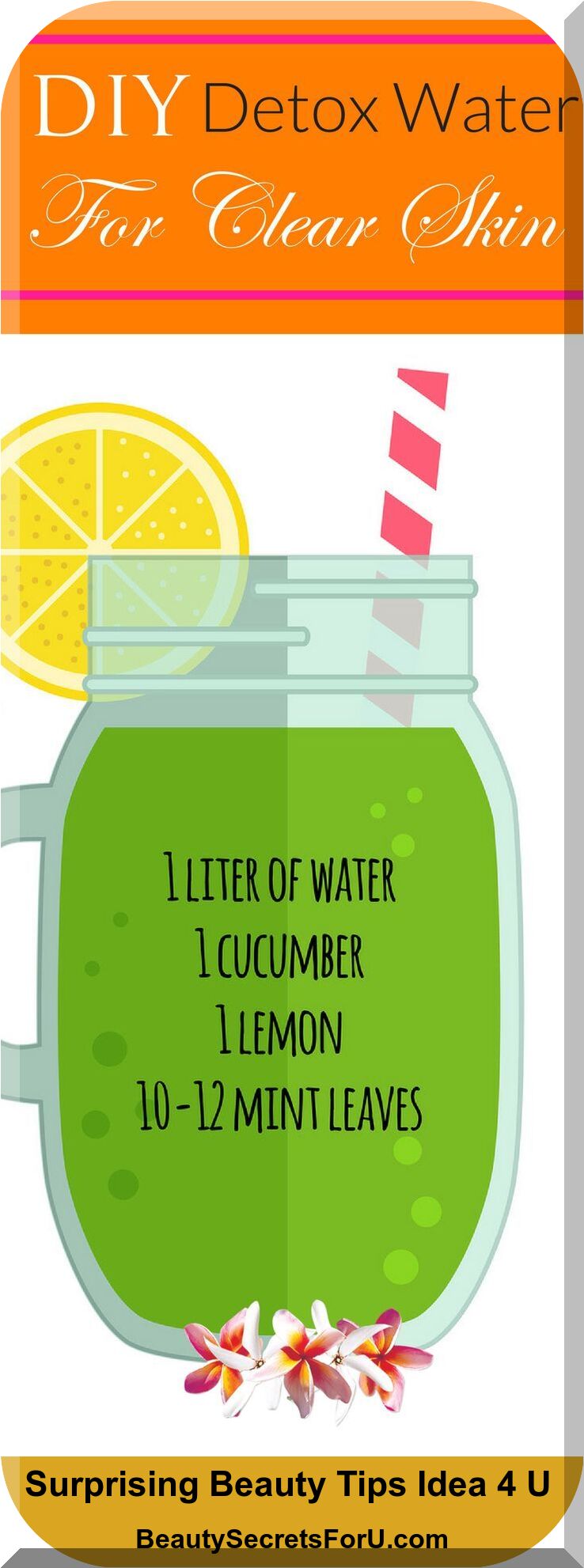 Detox Water: Consume Your Method to Clear Glowing Skin