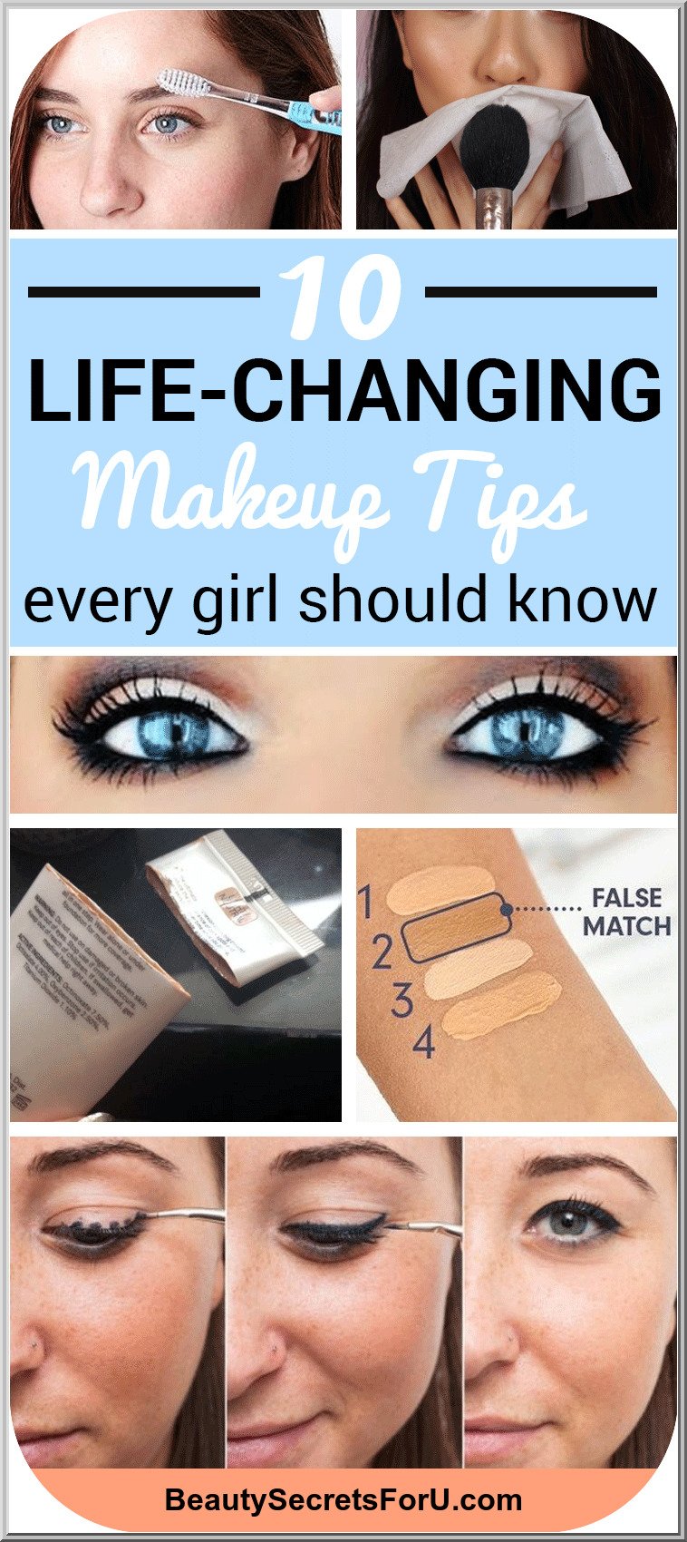 10 Life-Changing Makeup Tips Every Woman Must Know