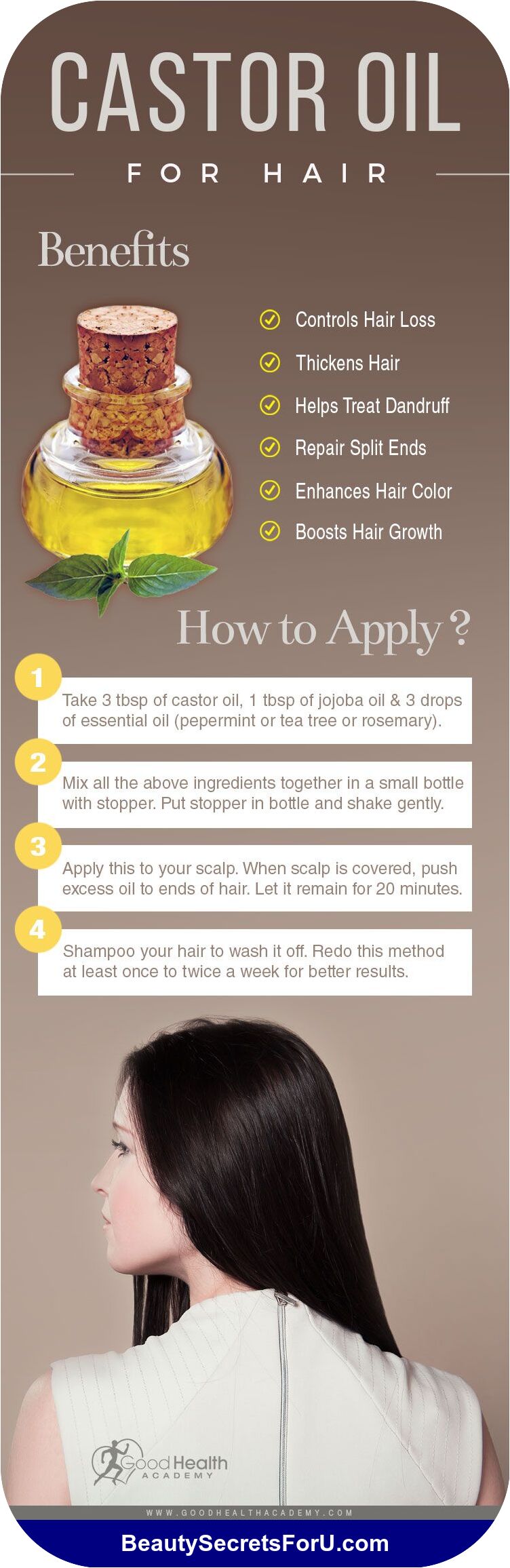 How To Use Castor Oil For Hair Beauty