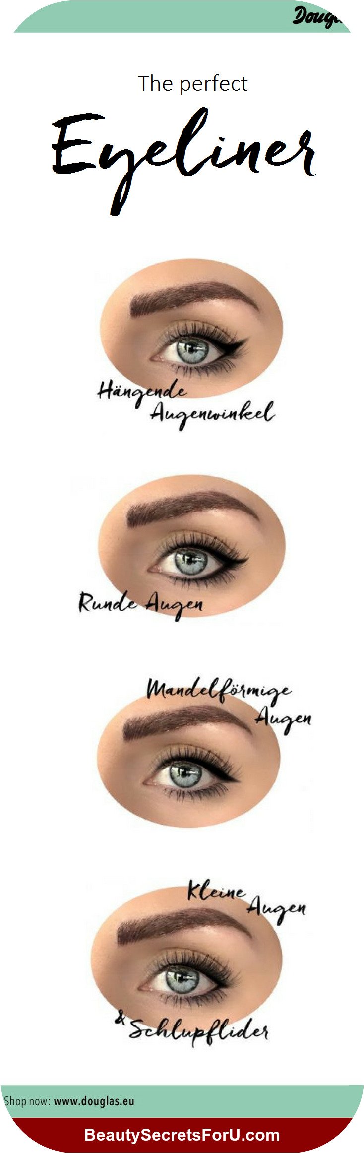 Der perfekte Eyeliner jede Augenform