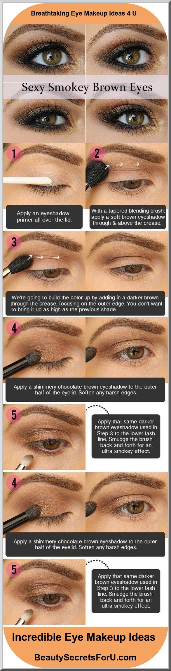 17 Best Light Smoky Eye Makeup Tutorials